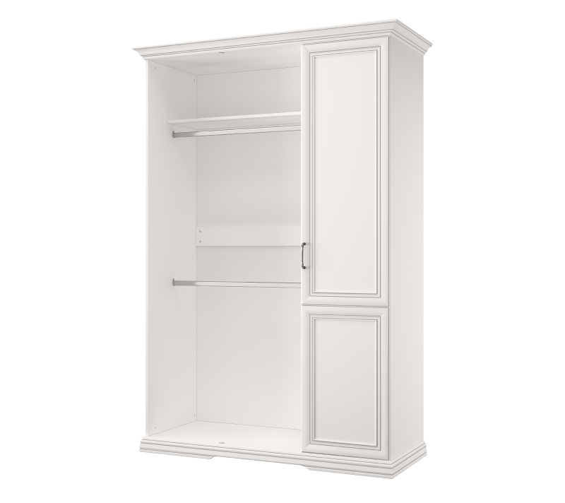 Корпус шкафа Севилла белый 3DG