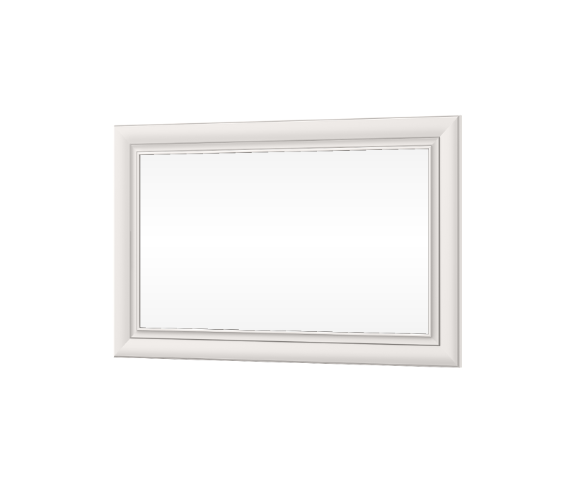  Зеркало навесное Севилла белый 90